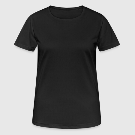 naisten tekninen t-paita - Edestä