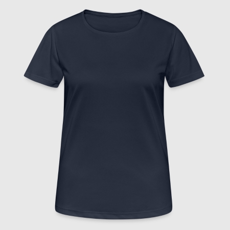 naisten tekninen t-paita - Edestä