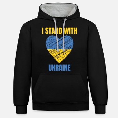 Ukraine Jacke Sweater Royal GO Ukrajina Trikot Look Zip Nation Fussball Sport 