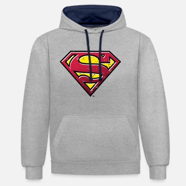 Shield Tee-shirt Enfant Superman S-Shield vintage 1 - Sweat à capuche contrasté unisexe