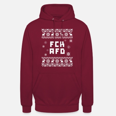 FCK AFD Gegen Rassismus Faschismus Techno Glitch Look Sweatshirt