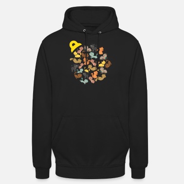 K������������������������������������������������������tzchen Christmas cats in the form of an ornament - Unisex Hoodie
