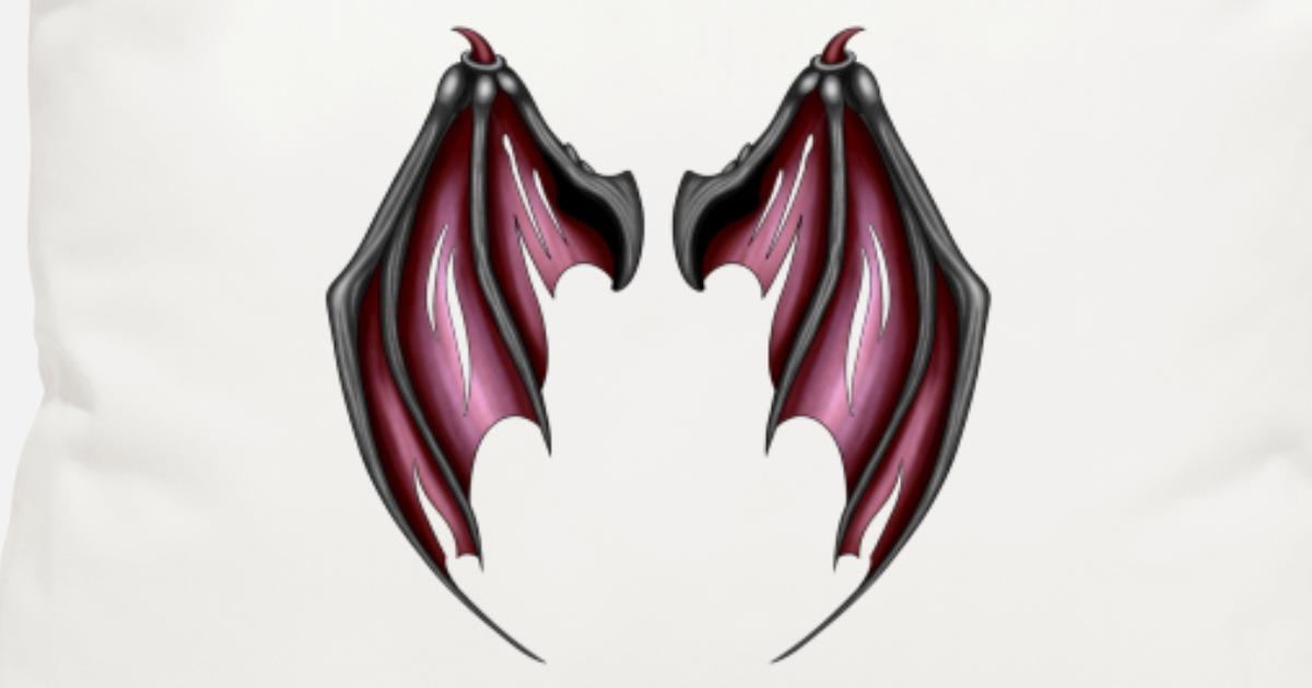 Evil Wings devil wings funny gift idea' Pillowcase 17,3'' x 17,3'' (45 x 45  cm) | Spreadshirt