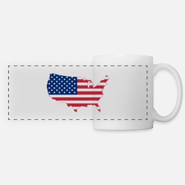 United United States Flag - Panoramamugg