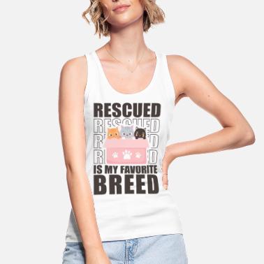Rescue Rescued Cats Animal Shelter Favorite - Women&#39;s Organic Tank Top