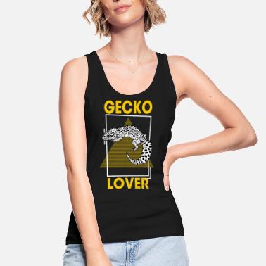 Småbarn Gecko Lover - Crestie , Ödla , Djur - Ekologisk tanktopp dam