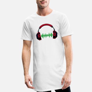 Auriculares Hombre Camiseta Musica Hip Hop