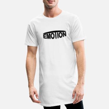 Emotion emoTion - svart - Lang T-skjorte for menn