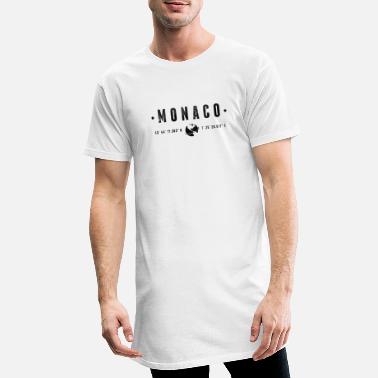 Monaco Monaco - Lang T-skjorte for menn