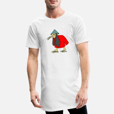 Birdman Asiatique cadeau amusant asiatique comique Birdman - T-shirt long Homme