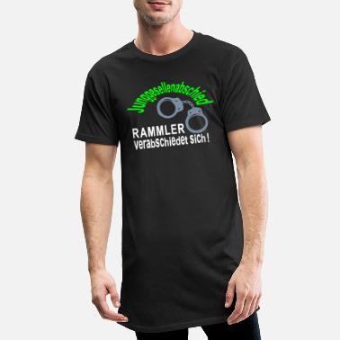 Rammler Bachelor - Rammler farvel - Lang T-skjorte for menn