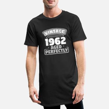Age 60th Birthday Vintage 1962 Aged Perfectly - Men&#39;s Long T-Shirt