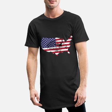 American Eagle USA American eagle - T-shirt long Homme
