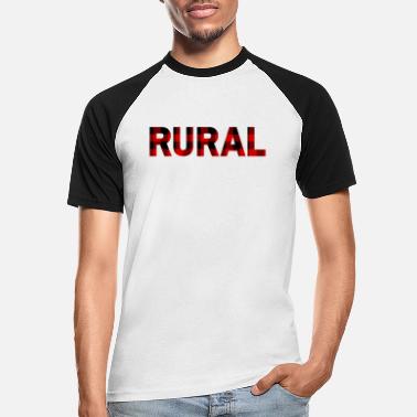 Rural Rural - T-shirt baseball Homme