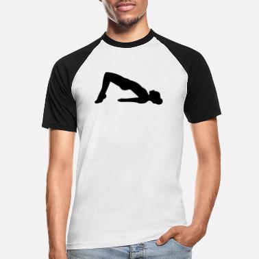 Exercise Class hip up exercise - Men&#39;s Baseball T-Shirt