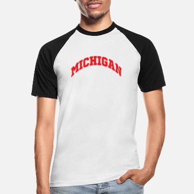 Michigan michigan - T-shirt baseball Homme