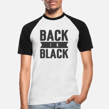 Back In Black back in black - T-shirt baseball Homme