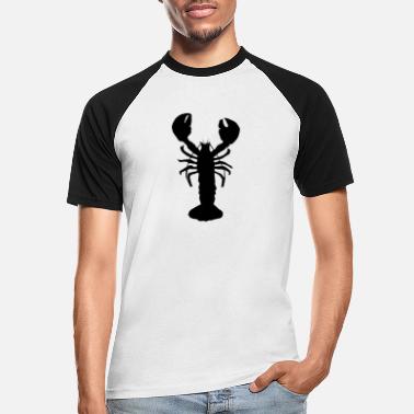Lob Lobster - Männer Baseball T-Shirt