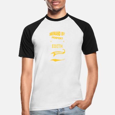 Edith EDITH - Männer Baseball T-Shirt