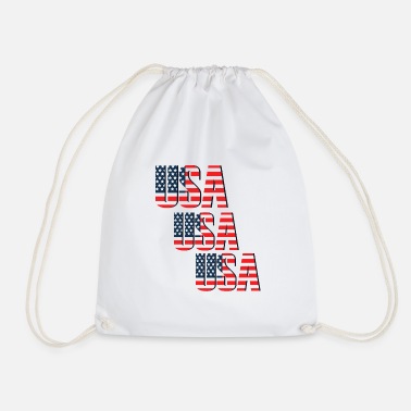 Usa USA USA USA - Drawstring Bag