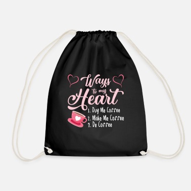 Romantic Ways To My Heart Valentine&#39;s Day Couples In Love - Drawstring Bag