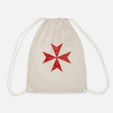 Malta Maltese cross - Drawstring Bag