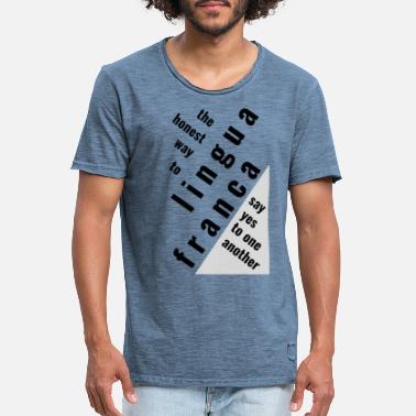 Diametre lingua (01) - Men&#39;s Vintage T-Shirt