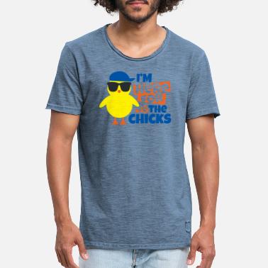 Chick Magnet Chick Magnet - Männer Vintage T-Shirt