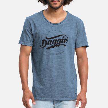 Daggies LOGO Serigraphie - T-shirt vintage Homme