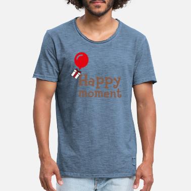 Crossing Happy Moment - Männer Vintage T-Shirt
