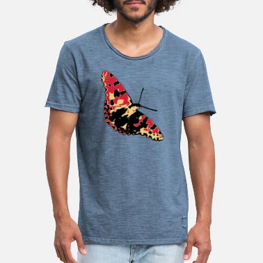 Vettore vettore di farfalla - Maglietta vintage uomo