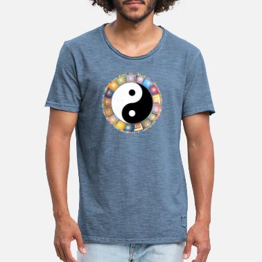 Peacetegn verdensfred på jorden verdensfred på jorden kjærlighet196 - Vintage T-skjorte for menn