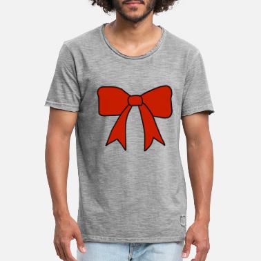 Lanyard Weihnachten Schleife Geschenk Geschenkidee XMas - Men&#39;s Vintage T-Shirt