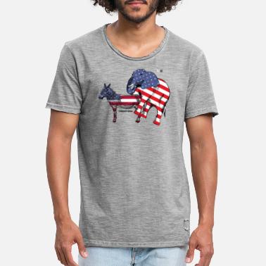Republikanerne Republikanerne - Vintage T-skjorte for menn