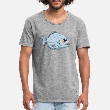 Piranha Piranha - Men&#39;s Vintage T-Shirt