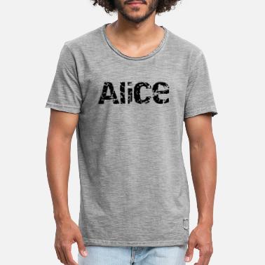 Alice Alice - Vintage T-skjorte for menn