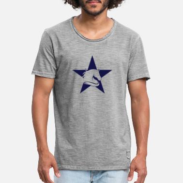Horse Fan Starry Horse - Men&#39;s Vintage T-Shirt