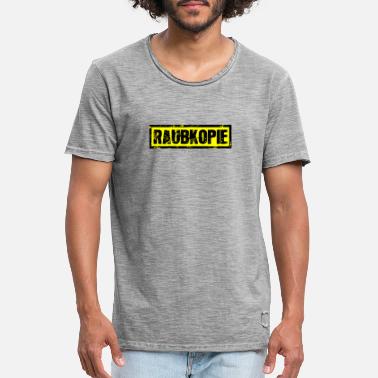 Raubkopierer Raubkopie - Männer Vintage T-Shirt