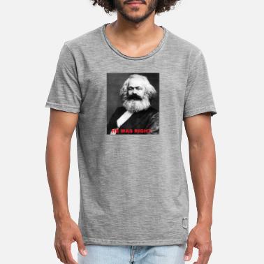 Karl Karl Marx - Miesten vintage t-paita