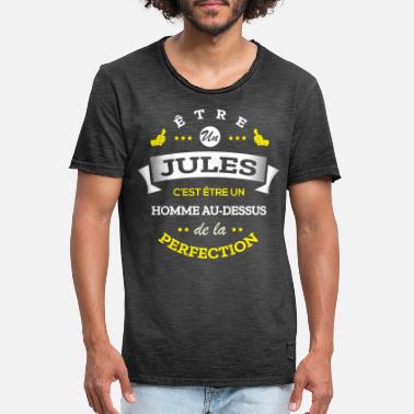 Jules JULES PARFAIT - NOM JULES - T-shirt vintage Homme