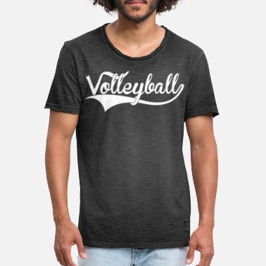 Swoosh Volleyball Swoosh - Männer Vintage T-Shirt