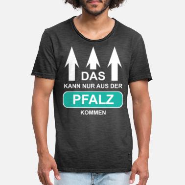 Pfalz Pfalz-Pfalz Barn-Pfalz - Vintage T-skjorte for menn
