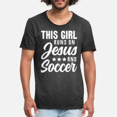Saying Soccer - Men&#39;s Vintage T-Shirt