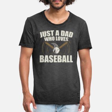 Baseball Baseball baseball baseball joueur de baseball baseball cadeau - T-shirt vintage Homme