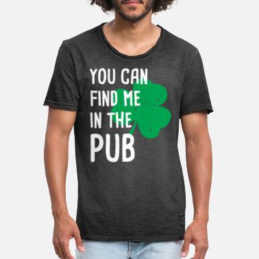 Pub Pub - Vintage T-skjorte for menn