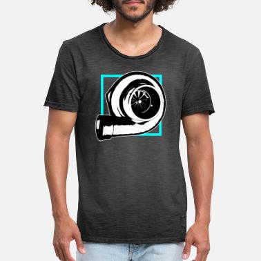 Autonaut Tuning bil turbolader - Vintage T-skjorte for menn