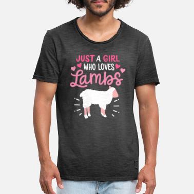 Lamb Lamb lamb lover - Men&#39;s Vintage T-Shirt