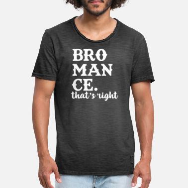 Bromance Bromance - Vintage T-skjorte for menn