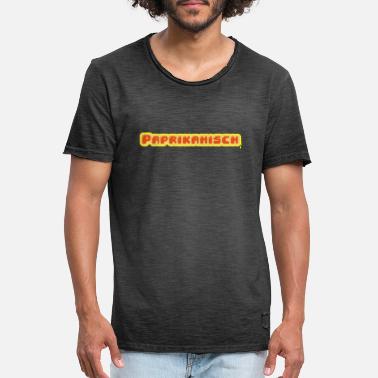 8bit Paprikanisch 8bit - Männer Vintage T-Shirt