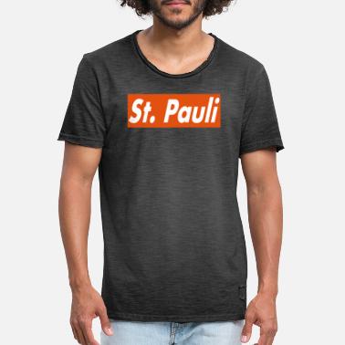 St Pauli St. Pauli - Koszulka męska vintage